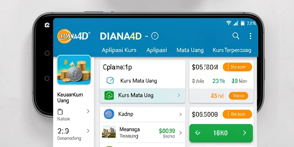Antarmuka pengguna modern dan informatif dari DIANA4D.