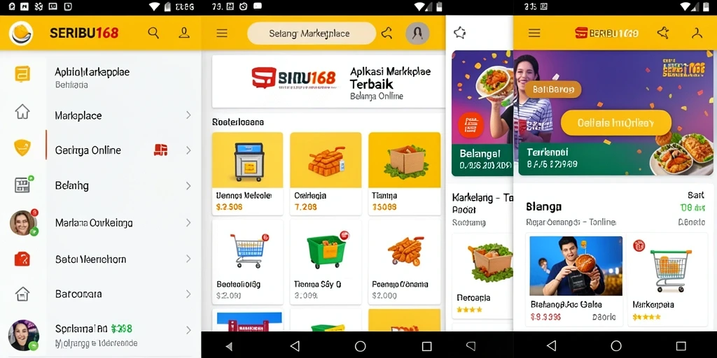 Tampilan antarmuka utama SERIBU168 yang menarik dan mudah digunakan