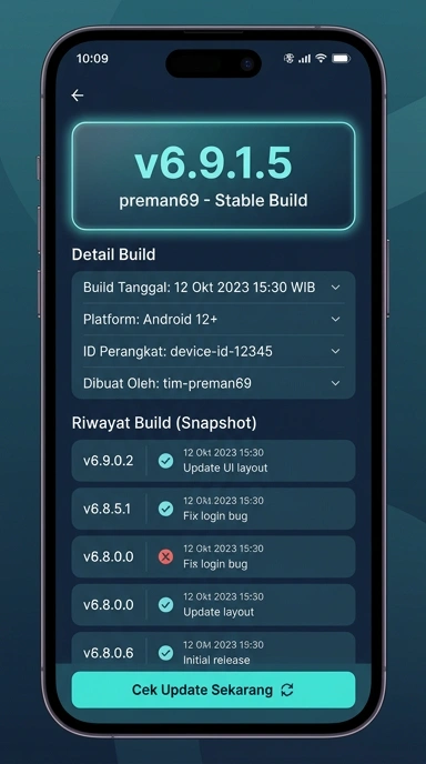 Riwayat Versi Aplikasi preman69 untuk Pengguna Android